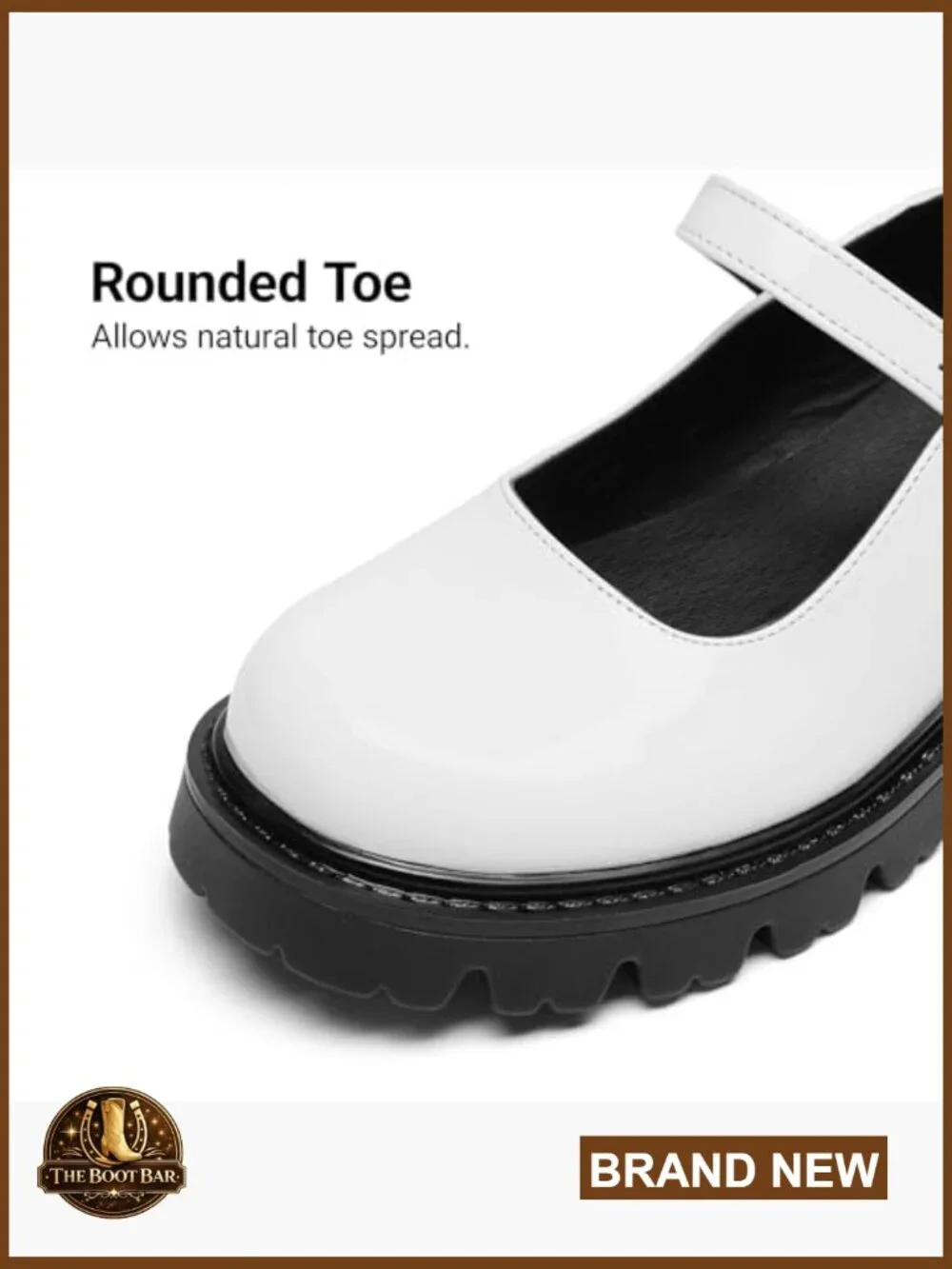 Closed Toe Chunky Block Heel Platform Shoes Mary Jane Pumps - Picture 6 of 7